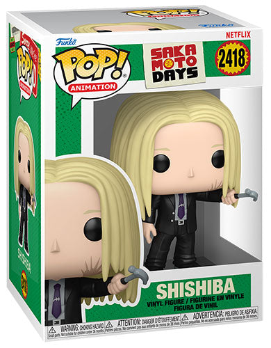 Funko Pop! Animation: Sakamoto Days (2418) Shishiba - Vinyl Figure 9cm