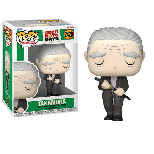 Funko Pop! Animation: Sakamoto Days (2420) Takamura - Vinyl Figure 9cm