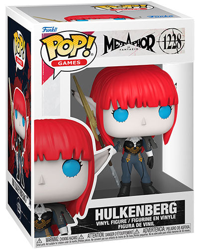 Funko Pop ! Games - Metaphor ReFantazio (1228) Hulkenberg Figure 9cm