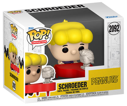 Funko Pop ! Tv Peanuts - (2092) Schroeder w/ Piano and Beethoven Figure