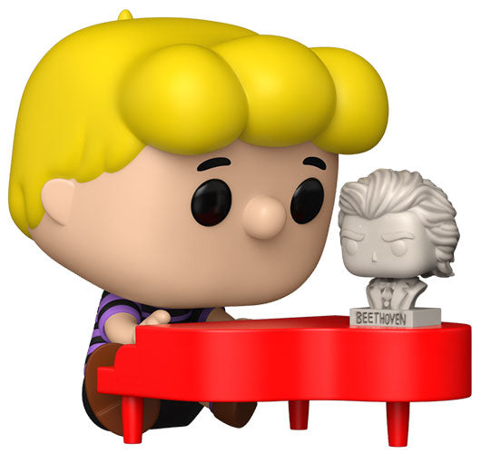 Funko Pop ! Tv Peanuts - (2092) Schroeder w/ Piano and Beethoven Figure