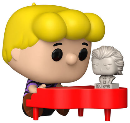 Funko Pop ! Tv Peanuts - (2092) Schroeder w/ Piano and Beethoven Figure