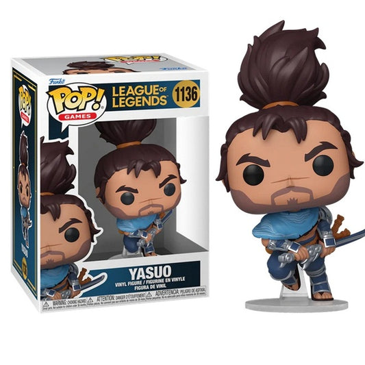 Funko Pop ! Games League Of Legends - (1136) Yasuo Figure Vinyl 9cm