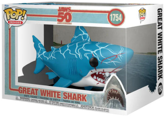 Funko Pop ! Movies - Jaws 50th Anniversary - (1754) Great White Shark 15Cm