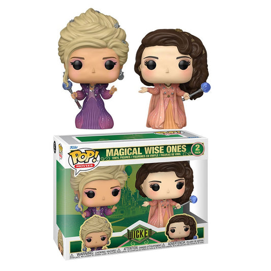 Funko Pops ! Movies Wicked - Magical Wise Ones 2 Pack Emerald City Players