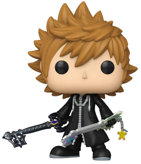 Funko Pop ! Games Disney Kingdom Hearts - (1122) Roxas W/ Keyblades Figure 9cm