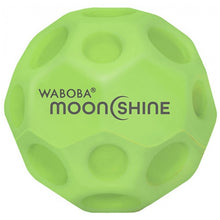Waboba Pallina Moon Ball Moonshine Light Up Glow In The Dark Rimbalzante - Verde - Light Up Moon Ball Led Hyper Bouncy - Extra Bounce Land Ball Green