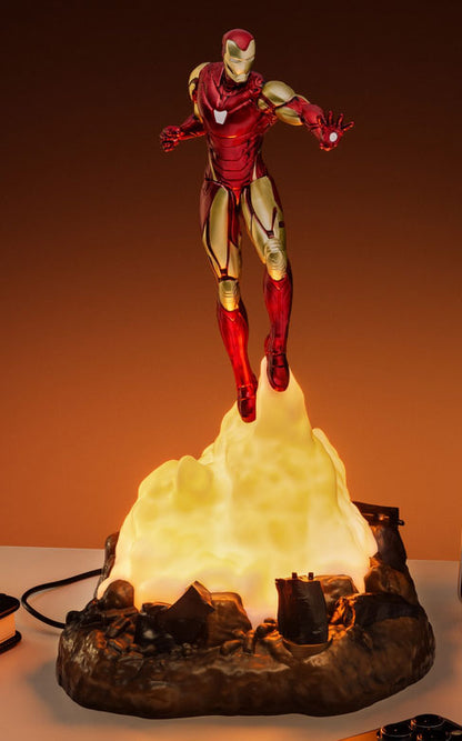 Paladone Lampada Marvel Iron Man Figure Light Tony Stark 31cm