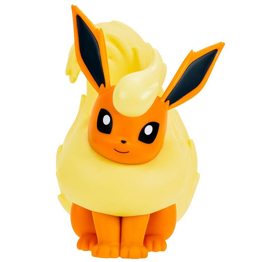 Jazwares - Pokemon Select (Flareon)  - Vinyl Action Figure Statuetta 12 Cm in Vinile da Collezione - Serie 14