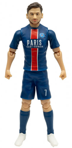 Sockers - Paris Saint-Germain (Kvaratskhelia) PSG Action Figure Football/Calcio Statuetta da Collezione 20cm