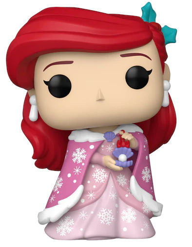 Funko Pop ! Disney Princess - (1615) Holiday Ariel Figure 9cm La Sirenetta