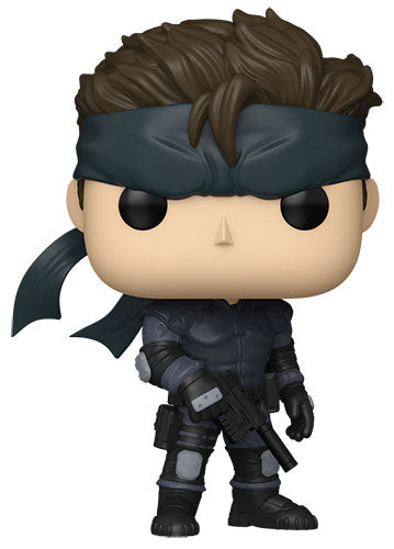 Funko Pop ! Games Metal Gear Solid - (1297) Solid Snake Figure (Preorder) 9cm