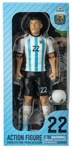 Banbo Toys - Sockers - Argentina (Lautaro Martinez) Action Figure Football/Calcio Statuetta da Collezione 20cm