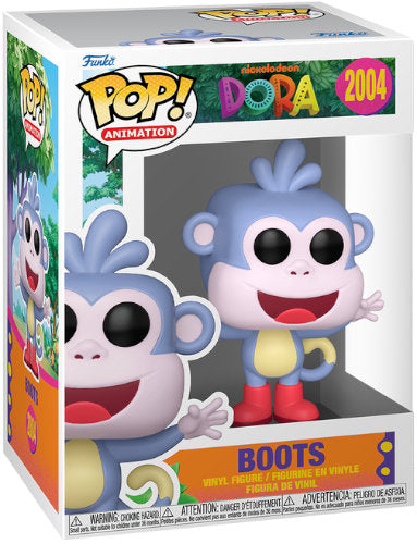 Funko Pop ! Animation - Dora L'esploratrice (2004) Boots Vinyl Figure 9cm