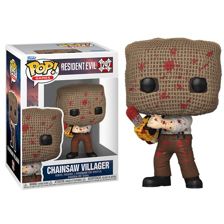 Funko Pop! Games: Resident Evil - (1292) Chainsaw Villager Vinyl Figure 9cm
