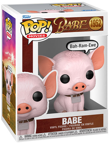 Funko Pop! Movies Babe - (1952) Babe The Pig Maialino Coraggioso Figure 9cm