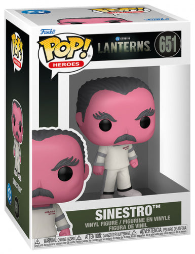 Funko Pop! Heroes DC Lanterns - (651) Sinestro Figure Vinyl 9cm