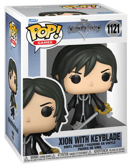 Funko Pop ! Games Disney Kingdom Hearts - (1121) Xion W/ Keyblade Figure 9cm
