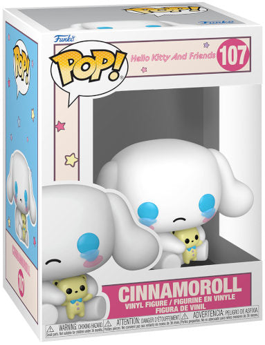 Funko Pop ! Hello Kitty & Friends - (107) Cinnamoroll (Mi manchi) Figure 9Cm