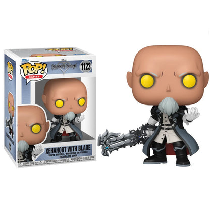 Funko Pop ! Games Disney Kingdom Hearts - (1123) Xehanort w/Blade Figure 9cm