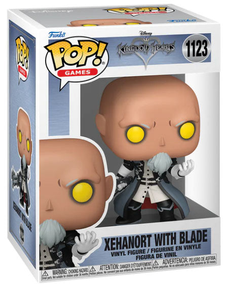 Funko Pop ! Games Disney Kingdom Hearts - (1123) Xehanort w/Blade Figure 9cm