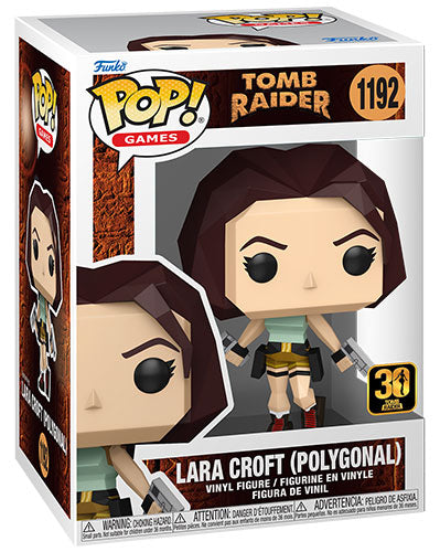 Funko Pop! Games Tomb Raider - (1192) Lara Croft (Polygonal) Figure Preorder