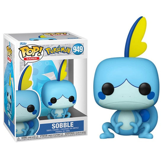 Funko Pop ! Games Pokemon  - (949) Sobble (Emea) Vinyl Figure 9Cm