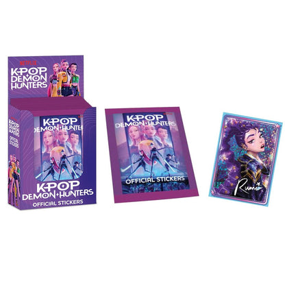 Panini Stickers KPop Demon Hunters 1 Bustina 5 Figurine Rumi Zoey Mira
