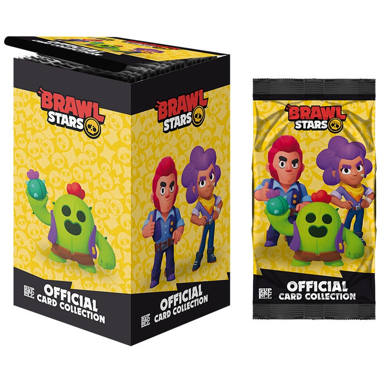 Brawl Stars Serie 3 Scatola 24 Bustine Da 5 Card (120 Card) Collezione 2025