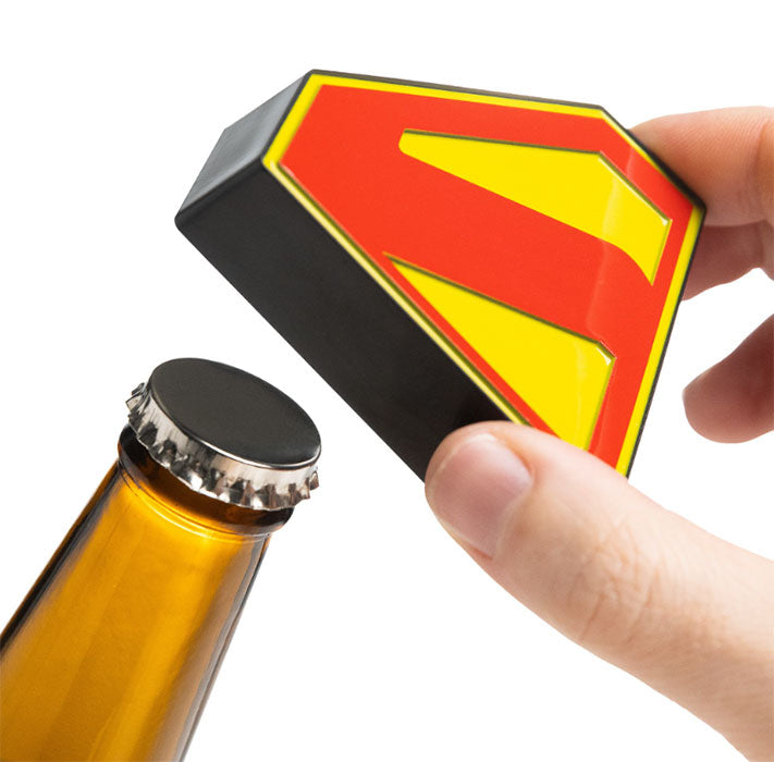 Paladone Superman - Apribottiglie Magnetico in Acciaio ufficiale DC Comics