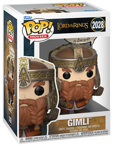 Funko Pop ! Movies Lord Of The Rings - (2028) Gimli (Nobody Tosses) Signore Degli Anelli
