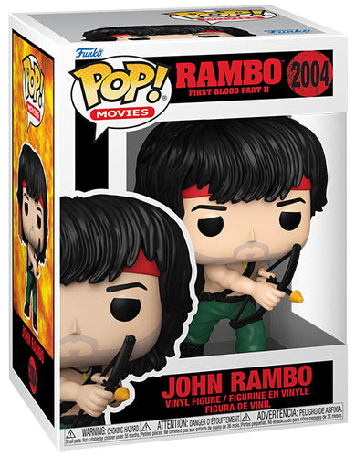 Funko Pop ! Movies Rambo 2 - (2004) John Rambo w/Explosive Arrow 9cm