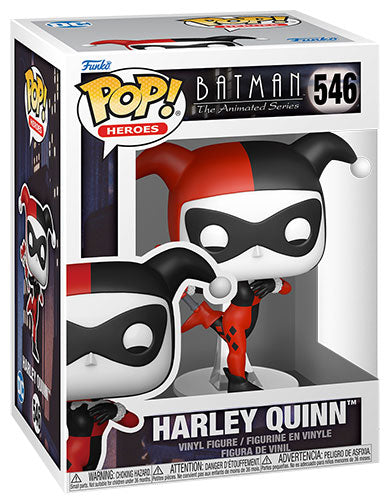 Funko Pop ! Heroes Batman Animated Series - (546) Harley Quinn Figure 9cm