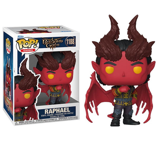 Funko Pop ! Games Baldur's Gate 3 - (1188) Raphael (Cambion Devil) Figure 9cm