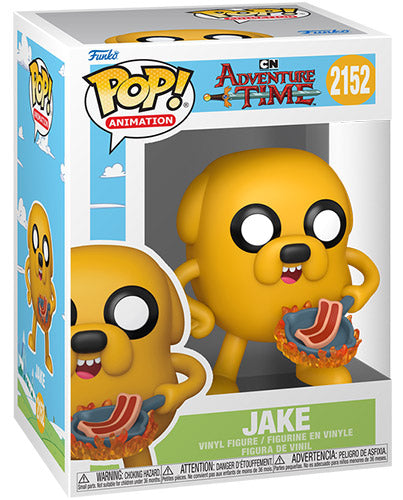 Funko Pop ! Animation Adventure Time- (2152) Jake w/Bacon Pancakes Preorder
