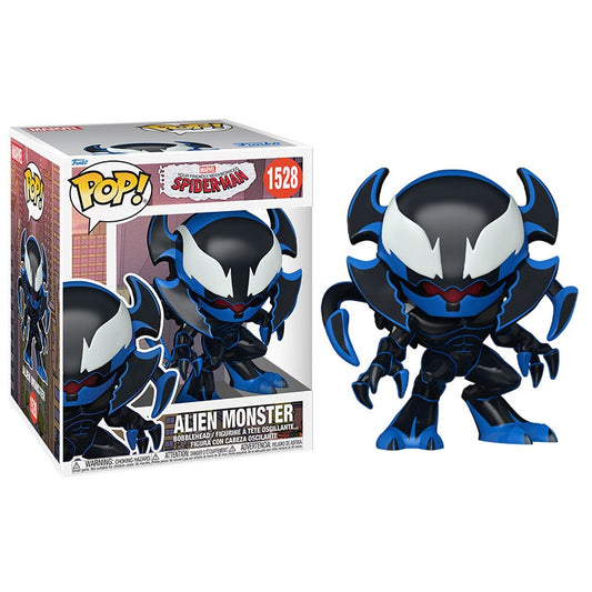 Funko Pop ! Marvel - Spiderman Neighborhood (1528) Alien Monster Figure 15cm