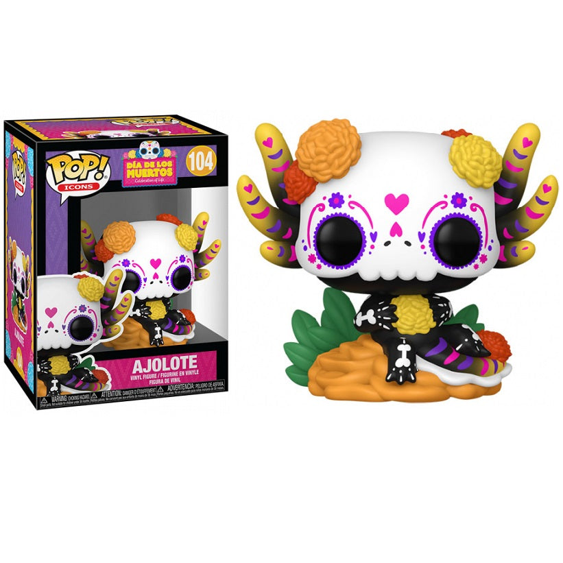 Funko Pop! Icons Dìa De Los Muertos (104) Ajolote - Vinyl Figure 9cm