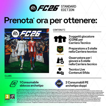 EA Sports FC 26 PS5 - Videogioco Fifa 26 per Playstation 5 Disco ITA Preordine
