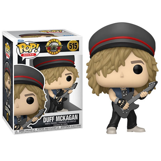 Funko Pop ! Rocks Guns N Roses - (515) Duff McKagan 1985 Vintage - Figure 9cm