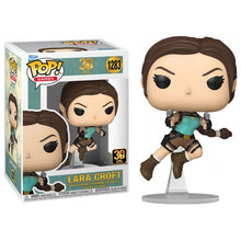 Funko Pop! Games Tomb Raider 30th - (1192) Lara Croft Figure 9cm - In Action Vinyl Anniversary Ed.