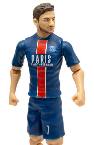 Sockers - Paris Saint-Germain (Kvaratskhelia) PSG Action Figure Football/Calcio Statuetta da Collezione 20cm