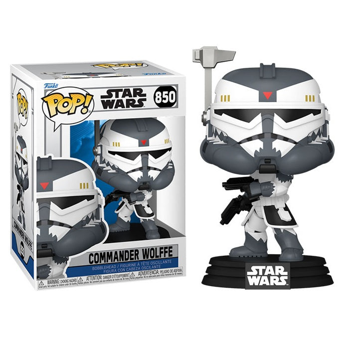 Funko Pop! Star Wars Animation - (850) Commander Wolffe Figure 9cm