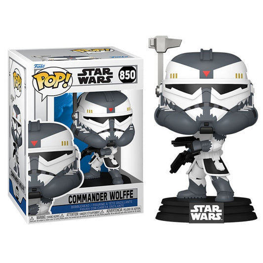 Funko Pop! Star Wars Animation - (850) Commander Wolffe Figure 9cm