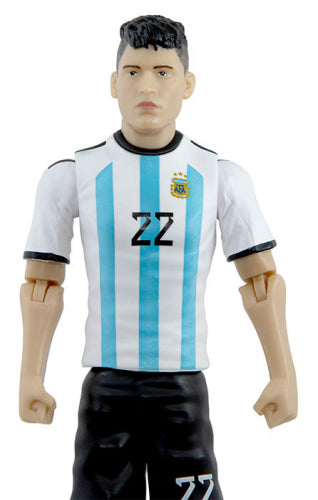 Banbo Toys - Sockers - Argentina (Lautaro Martinez) Action Figure Football/Calcio Statuetta da Collezione 20cm