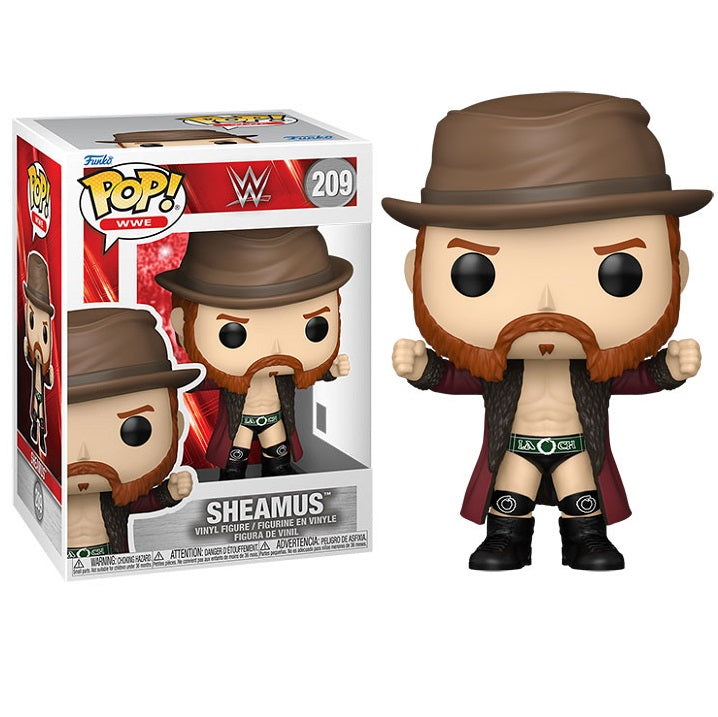 Funko Pop! WWE: Wrestling - (209) Shemus Vinyl Figure Wrestler 9cm