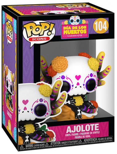 Funko Pop! Icons Dìa De Los Muertos (104) Ajolote - Vinyl Figure 9cm
