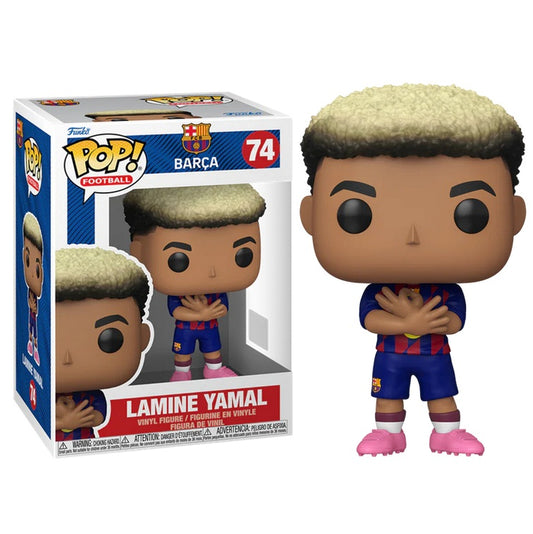 Funko Pop ! Football Barcellona - (74) Lamine Yamal Figure Player Barca 9cm