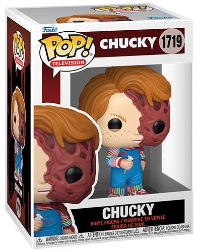 Funko Pop ! Television Chucky - (1719) Chucky (Melted) Vinyl Figure 9Cm