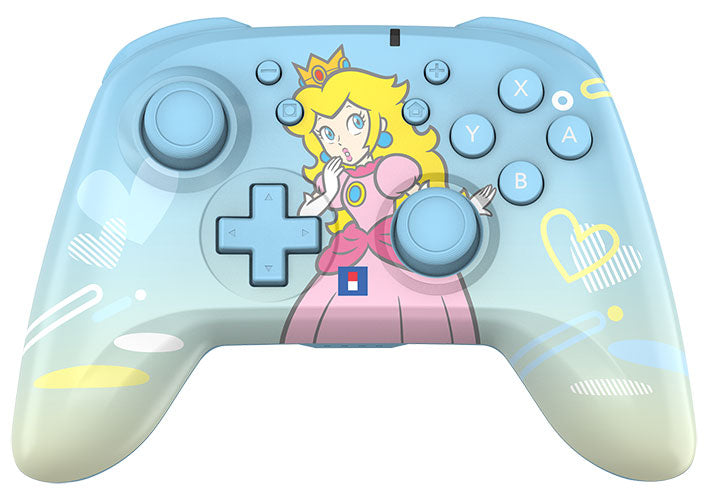 Hori Wireless Super Mario (City Pop Peach) Nintendo Switch Horipad Controller