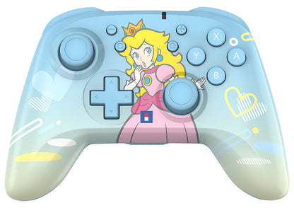 Hori Wireless Super Mario (City Pop Peach) Nintendo Switch Horipad Controller